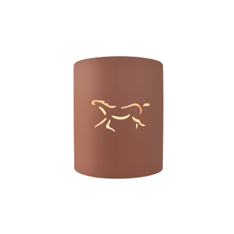 Sun Dagger One Light Wall Sconce in Canyon Clay (102|CER-9010-CLAY-HRSE)
