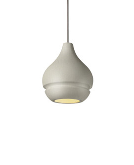 Radiance LED Pendant in Muted Yellow (102|CER-6400-MYLW-NCKL-BEIG-TWST-LED1-700)
