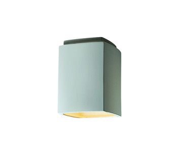 Radiance One Light Outdoor Flush Mount in Muted Yellow (102|CER-6110W-MYLW)