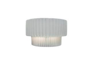 Ambiance LED Wall Sconce in Gloss White (outside and inside of fixture) (102|CER-5780-WTWT-LED2-2000)