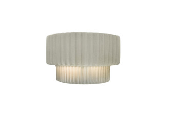 Ambiance One Light Wall Sconce in White Crackle (102|CER-5780-CRK)