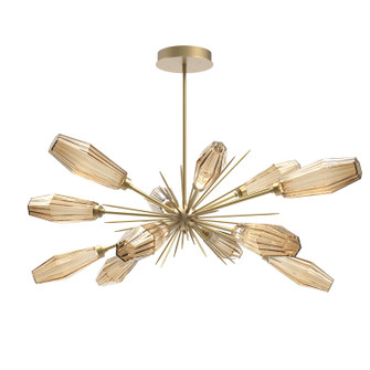 Aalto LED Starburst in Gilded Brass (404|PLB0049-0A-GB-RB-001-L1)