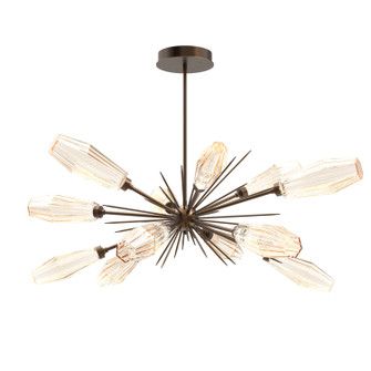 Aalto LED Starburst in Flat Bronze (404|PLB0049-0A-FB-RA-001-L1)