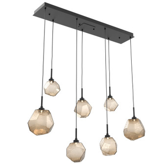 Gem LED Linear Pendant in Matte Black (404|PLB0039-07-MB-B-C01-L1)