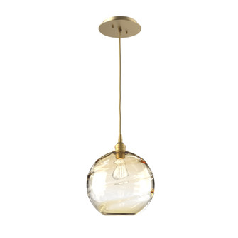 Terra One Light Pendant in Gilded Brass (404|LAB0047-01-GB-OA-C01-E2)