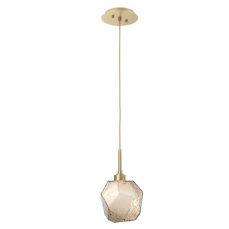Gem LED Pendant in Gilded Brass (404|LAB0039-01-GB-B-C01-L1)