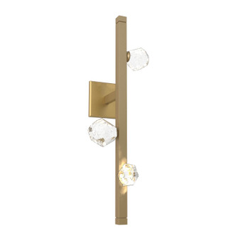 Stella LED Wall Sconce in Gilded Brass (404|IDB0070-24-GB-CZ-L3)