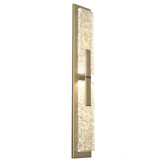 Glacier LED Wall Sconce in Gilded Brass (404|IDB0061-02-GB-GC-L3)