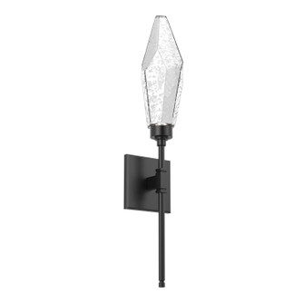 Rock Crystal LED Wall Sconce in Matte Black (404|IDB0050-04-MB-CC-L1)