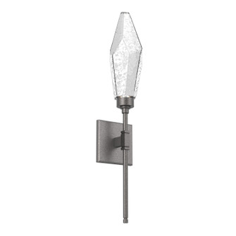 Rock Crystal LED Wall Sconce in Graphite (404|IDB0050-04-GP-CC-L3)