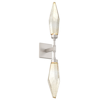 Rock Crystal LED Wall Sconce in Beige Silver (404|IDB0050-02-BS-CA-L1)