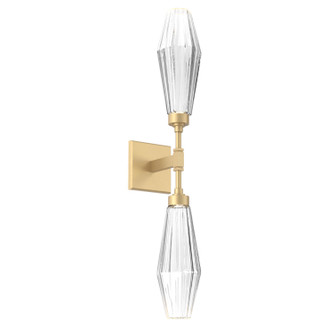 Aalto LED Wall Sconce in Gilded Brass (404|IDB0049-02-GB-RC-L3)