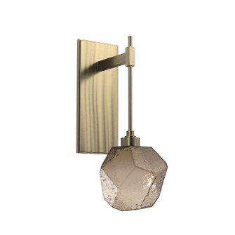 Gem LED Wall Sconce in Heritage Brass (404|IDB0039-18-HB-B-L3)