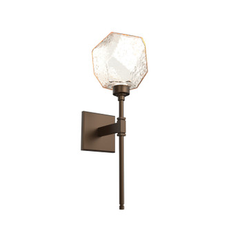 Gem LED Wall Sconce in Flat Bronze (404|IDB0039-08-FB-A-L1-RTS)