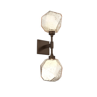 Gem LED Wall Sconce in Flat Bronze (404|IDB0039-02-FB-A-L3)