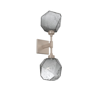 Gem LED Wall Sconce in Beige Silver (404|IDB0039-02-BS-S-L3)