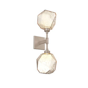 Gem LED Wall Sconce in Beige Silver (404|IDB0039-02-BS-A-L3)