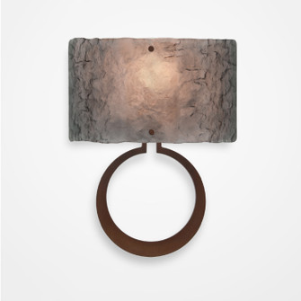 Carlyle One Light Wall Sconce in Oil Rubbed Bronze (404|CSB0033-0E-RB-SG-E2)
