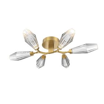 Aalto LED Flush Mount in Gilded Brass (404|CLB0049-01-GB-RC-L3)