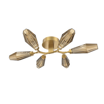 Aalto LED Flush Mount in Gilded Brass (404|CLB0049-01-GB-RB-L1)