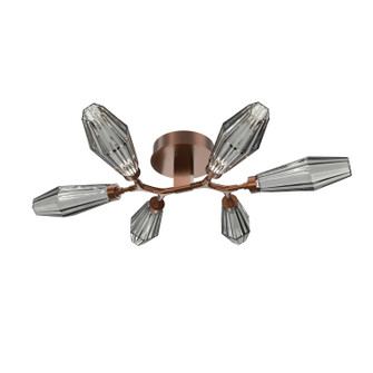 Aalto LED Flush Mount in Burnished Bronze (404|CLB0049-01-BB-RS-L3)