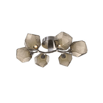 Gem LED Flush Mount in Gunmetal (404|CLB0039-01-GM-B-L3)