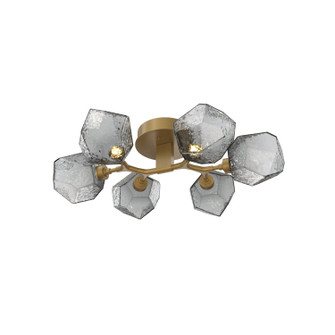 Gem LED Flush Mount in Gilded Brass (404|CLB0039-01-GB-S-L1)