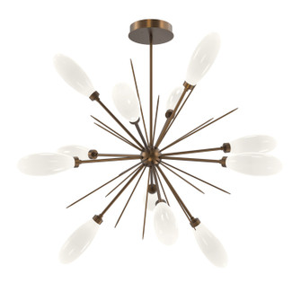 Fiori LED Chandelier in Flat Bronze (404|CHB0071-0B-FB-WL-001-L3)