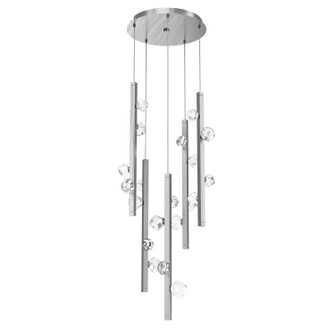 Stella LED Pendant in Satin Nickel (404|CHB0070-05-SN-CZ-CA1-L3)