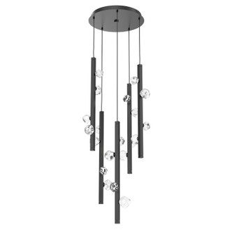 Stella LED Pendant in Matte Black (404|CHB0070-05-MB-CZ-CA1-L3)