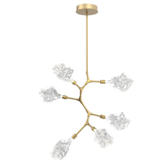 Blossom LED Lantern in Gilded Brass (404|CHB0059-VA-GB-BC-001-L3)