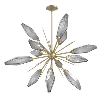 Rock Crystal LED Starburst in Gilded Brass (404|CHB0050-0A-GB-CS-001-L1)