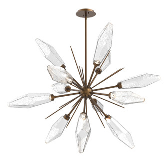 Rock Crystal LED Starburst in Flat Bronze (404|CHB0050-0A-FB-CC-001-L1)