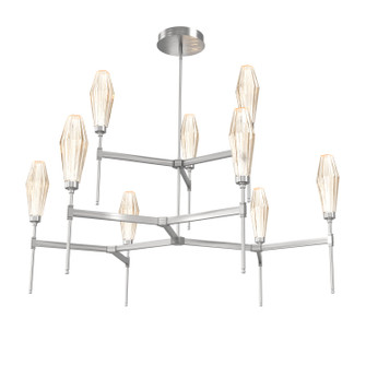 Aalto LED Chandelier in Satin Nickel (404|CHB0049-54-SN-RA-001-L3)