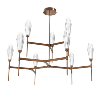 Aalto LED Chandelier in Oil Rubbed Bronze (404|CHB0049-54-RB-RC-001-L3)