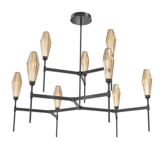 Aalto LED Chandelier in Matte Black (404|CHB0049-54-MB-RB-001-L3)