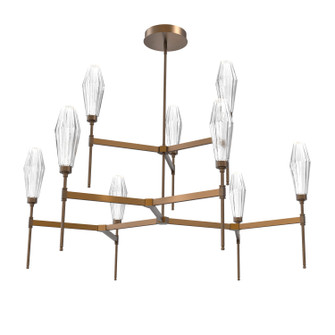 Aalto LED Chandelier in Flat Bronze (404|CHB0049-54-FB-RC-001-L1)