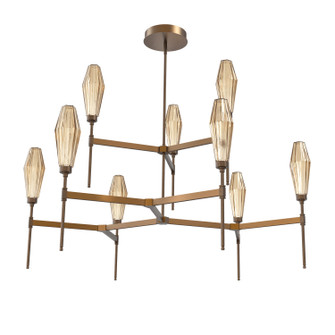 Aalto LED Chandelier in Flat Bronze (404|CHB0049-54-FB-RB-001-L1)