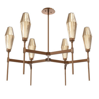 Aalto LED Chandelier in Oil Rubbed Bronze (404|CHB0049-37-RB-RB-001-L3)