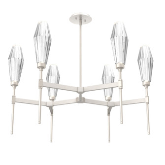 Aalto LED Chandelier in Beige Silver (404|CHB0049-37-BS-RC-001-L3)