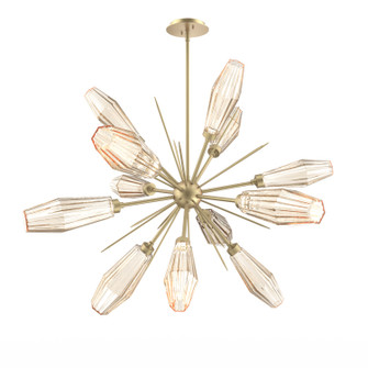 Aalto LED Starburst in Gilded Brass (404|CHB0049-0A-GB-RA-001-L1)