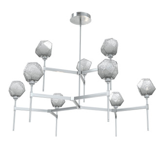 Gem LED Chandelier in Satin Nickel (404|CHB0039-55-SN-S-001-L3)