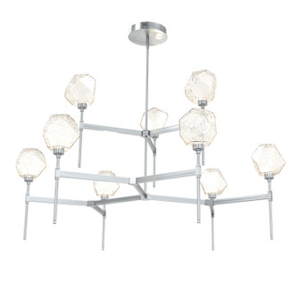 Gem LED Chandelier in Satin Nickel (404|CHB0039-55-SN-A-001-L3)