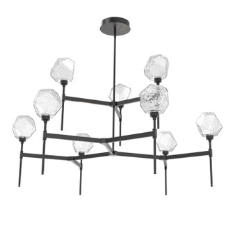 Gem LED Chandelier in Matte Black (404|CHB0039-55-MB-C-001-L3)