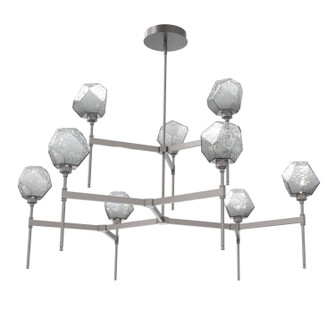 Gem LED Chandelier in Graphite (404|CHB0039-55-GP-S-001-L3)