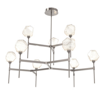 Gem LED Chandelier in Gunmetal (404|CHB0039-55-GM-A-001-L1)