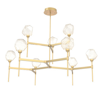 Gem LED Chandelier in Gilded Brass (404|CHB0039-55-GB-A-001-L3)