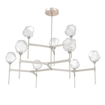 Gem LED Chandelier in Beige Silver (404|CHB0039-55-BS-C-001-L3)