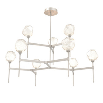 Gem LED Chandelier in Beige Silver (404|CHB0039-55-BS-A-001-L3)