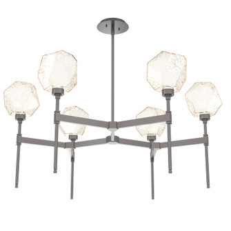 Gem LED Chandelier in Graphite (404|CHB0039-39-GP-A-001-L3)